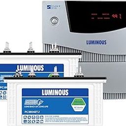 Luminous Cruze 2KVA Inverter with PC 18042TJ 150AH Tubular Battery (2 Batteries)-picture-22