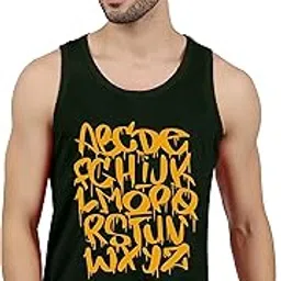 jugular Men's Cotton Printed Relaxed Vest-picture-37