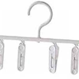 UJEAVETTE 2xHanging Drying Rack Windproof Drying Rack Clip Hook for Bras Gloves Socks StyleA-image-42