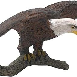 LOOM TREE® Miniature Animals Birds Model Figurine Statue Scupltue Toy Eagle 2 | Yard, Garden & Outdoor Living | Garden Decor | Statues & Lawn Ornaments-image-3