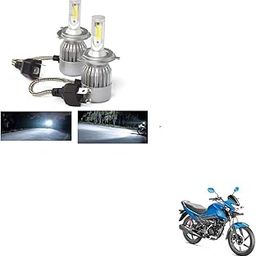 Kozdiko Bike C6 LED All in One Light Bulb 50W LED Car Headlight Conversion Kit for Cars 6000K (White) for Honda Honda Livo-image-11