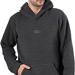 Oversized Sherpa Sweatshirt for Men | Winter Wear Stylish Sweatshirts for Men | Full Sleeves Sweatshirt for Men-image-44