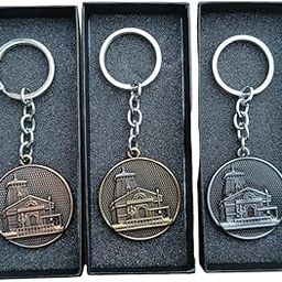Combo Of Shri Kedarnath Dham Mandir 3D Metal Keychain (Pack Of 3)-picture-13