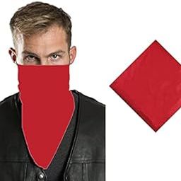 Solid Organic Bamboo Bandana Soft, Breathable & Antimicrobial 100% Cotton Unisex Scarf Bandana - Unisex Pack of 1-image-28