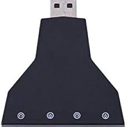 3X(New Virtual 7.1 CH Channel USB 2.0 3D Audio Sound Card Adapter Mic Speak M5J1-30