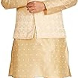 Men's Cotton Blend Printed Kurta Pyjama Set-35