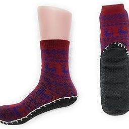 Warm Winter Slipper Socks for Women Ladies Sweet Girl Colorful Booties Slipper Socks Warm Socks for Indoor use - Soft Rubber Sole-image-13