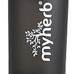 Myherb BPA-Free 100% Leak Proof Guarantee Including Tornado Blender Gym Shaker Bottle - 500 ml /24oz- Green + Black Color-image-18