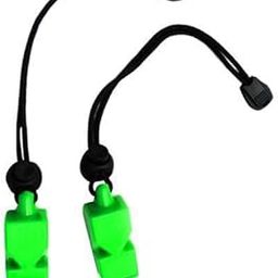 SAZ DEKOR 4x2 Pieces Emergency Survival Safety Whistles Scuba Diving Water Sports Green-image-35
