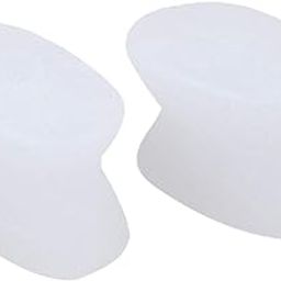 Enakshi® 2Pcs Toe Bunion Separator Corrector Straightener Gel Pain Relief for Unisex M White|Health & Beauty | Health Care | Foot Creams & Treatments-image-39