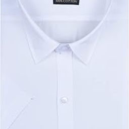 Plain Solid Cotton Half Sleeves Regular Fit Formal Shirt for Men(GCR192)-image-60