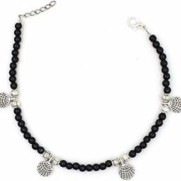 Beaded Ankle Bracelet For Women | Adjustable Length | Boho Chic Foot Jewellry-28