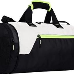 Trending Gym Bag for Men and Women with Colour Black_White-12