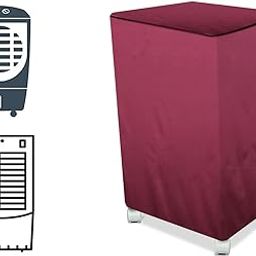 The Furnishing Tree Air Cooler Cover compatible for Orient Electric Ultimo CD6502HR 65 Ltr Medium Tower Cooler, Ployester, Maroon-image-42