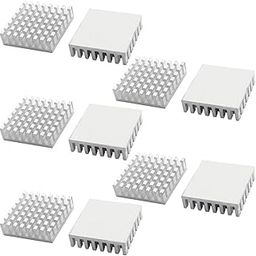 Ubersweet® Imported 10PCS 28x28x8mm Aluminum Heatsink Cooling for LED Power Memory Chip_68072-picture-26
