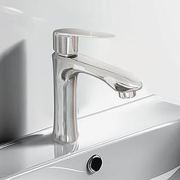iBell Premium Pure Brass High Neck Pillar Tap – Elegant Single Lever Basin Tap for Wash Basins and Tabletops-image-64