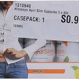 Himalaya Weight Loss Capsules - Ayur Slim, 3x60 Pieces Box-20