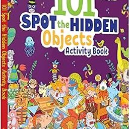 101 SPOT the HIDDEN Objects Activity Book-4