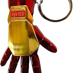 Keychain compatible with Thanos Infinity Gauntlet | Keychain compatible with Marvel Avengers Keyring for Car Bike Fans Gift-image-82