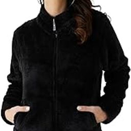 Women Solid Full Sleeve Fur Standard Length Jacket For Winter-image-10