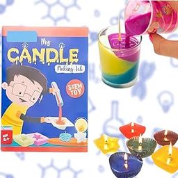 ToyMagic My Candle Making Lab | DIY Candle Making Kit for Kids | STEAM Science Experiment Kit | Educational & Learning Activity Set for Boys & Girls Age 8 Made in IndiaTitle Generator-1