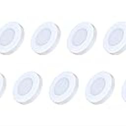 Murphy 3W Cablite Round LED Surface Light – Cool White Cabinet & Wardrobe Lighting, Compact Cablite for Shelves, Showcase & Closets (Pack of 15)-image-13