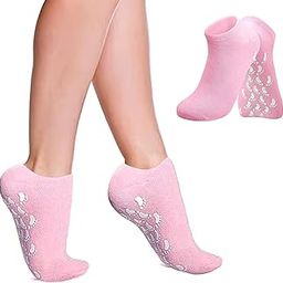 Silicone Socks for Women, Moisturizing Foot Socks, Soft Gel Socks, Aloe Socks, Women Spa Pedicure Socks for Repairing Dry Feet, Cracked Heel and Softening Rough Skin, Calluses (1 PAIR)-image-99