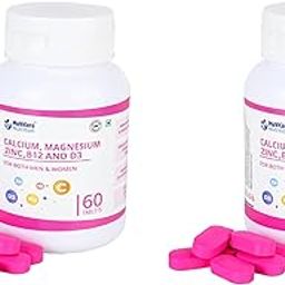 MuviCare Calcium, Magnisum,Zinc,B12,D3 Tablets (Pack of 2) | For Complete Bone Health & Joint Support (120 Tablets)-picture-22