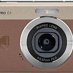 KODAK Pixpro C1 – Ultra-Compact Digital Camera | 13MP BSI CMOS, 4X Zoom, 2.8" LCD Screen, LED Flash, Built-in Battery – Brown-picture-22