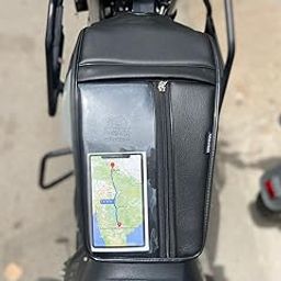 Sahara Seats Himalayan Mobile Pocket Tank Bag/Tank Cover (Black)-25