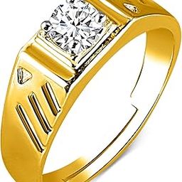 Ring for Men Mens couples gents Boys Boyfriend Friends American diamond AD CZ stone Stylish Adjustable Silver Finger ring Platinum Valentine gifts Anniversary Aesthetic Jewellery Accessories-image-16