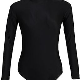 CALANDIS™ Unisex One Piece Swimsuits Zip Back Rashguard Long Sleeve Bathing Suits S | Swimwear | Womens Clothing-image-92