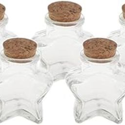 Enakshi® 5 Pieces Mini Cork Stoppers DIY Decor Glass Bottle Wishing Vials Star Shape|Health & Beauty | Natural & Alternative Remedies | Aromatherapy-image-73