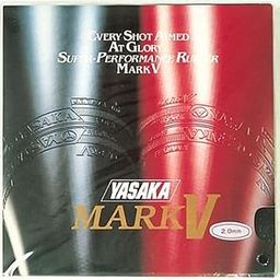 Yasaka Mark V Natural and Synthetic Rubber (Red) for Table Tennis Racket , Multicolor-31