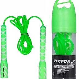 VECTOR X Galaxy Fragrance Jump Rope with Box Freestyle Skipping Rope (Length: 274 cm) (Green)-22