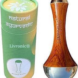 Kansa Wand Face, Body & Foot Massager Foot Massager With Wooden Handle For Detoxification And Deep Relaxation (KANSA WAND 2IN1 NATURAL PLAIN)-20