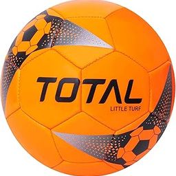 Total Little Turf Football - Size 4, 32 Panels Rubberized Stitched/Thermobound Soccer Ball, Ideal for Soft & Hard Ground & Artificial Turf, Training & International Match Ball, Orange-image-79