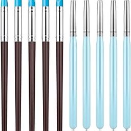 10Pcs Silicone Clay Sculpting Tool, Modeling Dotting Tool & Pottery Craft use for DIY Handicraft, Sculpture Pottery, Nail Art-picture-12