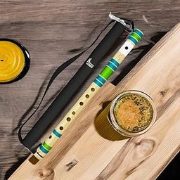 FOXIT MUSICAL Flutes Right Handed C Natural With Velvet Cover Tuned With Tanpura A=440Hz PVC Fiber (PVC C SHARP RIGHT)-image-29