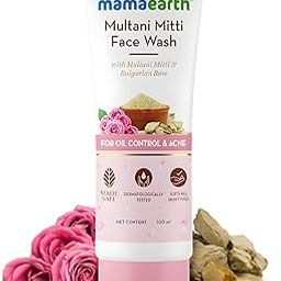 Mamaearth Multani Mitti Face Wash with Multani Mitti & Bulgarian Rose For Oil Control & Acne | Suits All Skin Types | Hydrating & Gentle | Paraben-Free | No Silicones | Sulphate-Free | For Men & Women | 100 ml-3