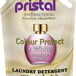Pristal Premium Perfume - Colour Protect +White Laundry Detergent 2L Refill Pack | Tough on Stains, Gentle on Fabrics, Long-Lasting 3D Freshness, Antibacterial | Biodegradable and Cruelty Free-29