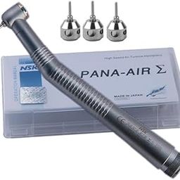 NSK Dental Airotor Handpiece | Lightweight Dental Airotor | Corrosion-Resistant Design | Best Speed Handpiece | Best Grade Material | Super torque key type with 3 spare steel cartridges-6