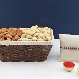 SFU E Com Dry Fruit Hamper For Rakshabandhan Gift | Dry Fruit And Rakhi For Brother | Dry Fruit Basket Hamper | 129-image-99