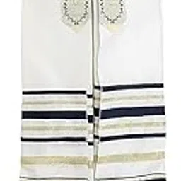 ecomistiq ECOMISTIQ® Prayer Scarf Arabic Scarves for Morning Prayers Yom Kippur Special Occasions Black|Clothing Shoes & Accessories| Womens Accessories | Scarves & Wraps-picture-48