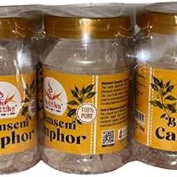 Krittika Spiritual Bhimseni Kapoor (Pooja Camphor) - 100gm Dibbi Camphors for Pooja, Hawan and Meditation | Pure Natural Organic Aromatic Kapoor Flakes-image-97