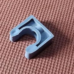 U-Shaped PVC Water Pipe Clamps Fit 20mm (3 Pcs) Gray Colour-12