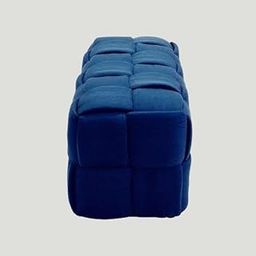 Ottoman Stool for livingn Room/Office/School, Blue Color Stool Furniture to sit, Handmade Stool for Sitting/Gift-image-123