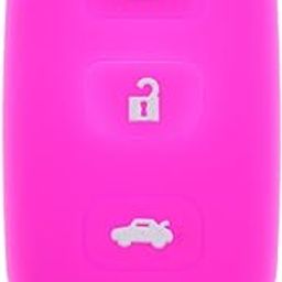 Lr Decor Bazaar Car Key Silicone 3+1 Buttons Protective Case Cover For Toyota Rose Red-image-34