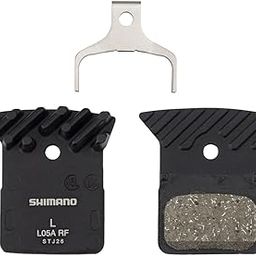 SHIMANO L05A-RF Disc Brake Pad and Spring - Resin Compound, Finned Alloy Backplate-image-43