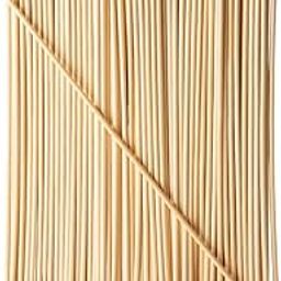 Natural Bamboo Skewers/Kabab/Burger/Barbecue Sticks Pack of 100 (8 inch Potato Stick, 2.5 MM)-image-90
